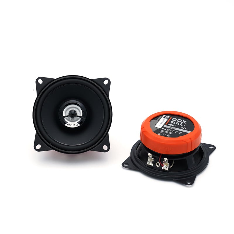 HERTZ مكبرات الصوت التوأمية المتكاملة HERTZ Dieci Series DCX-1003 4" - زوج - Image 1